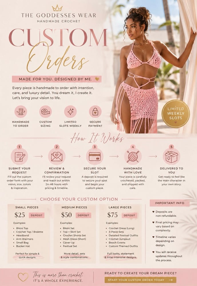 Image of Design Your Goddess Piece