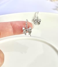 Image 3 of "Petite" Bow Earrings