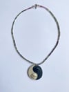 Yin Yang beaded necklace #14