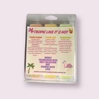 Image 1 of Tropic Like It’s Hot Wax Melt Collection | Tropical Fruit Inspired | Highly Fragranced | Scentral