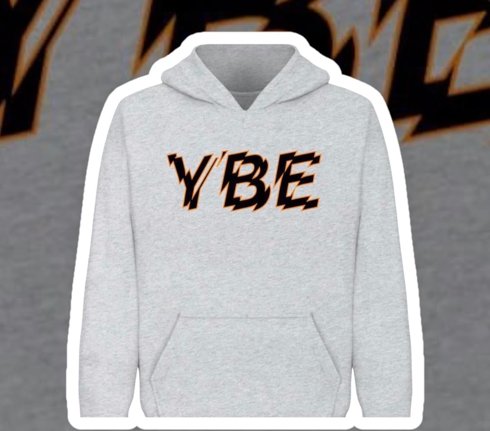 YBE 3D Effect Hoodie SP Grey