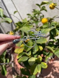 Image 1 of Silver Chakra Bracelet