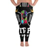 BOSSFITTED Black and Colorful All-Over Print Plus Size Leggings