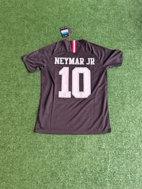 Image 2 of Paris Saint-Germain Jordan Blackout Jersey – Neymar Jr #10 Special Edition