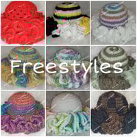 Image 1 of ☆Freestyle Custom Deluxe Ruffle Bucket Hat