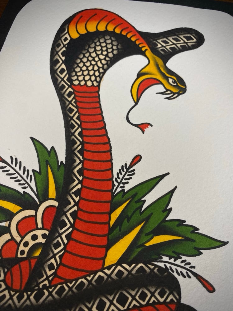 ‘COBRA’ original painting  Image 2