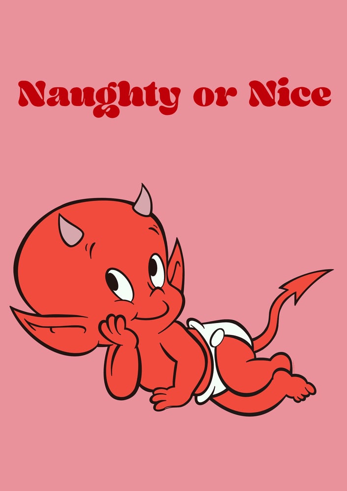 Image of Naughty or Nice card