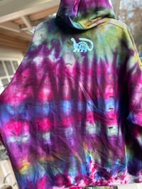 Image 8 of 4XL Disrespect Your Surroundings Tie Dye Hoodie 1