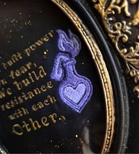 Image 4 of Power with each Other with golden glitter details