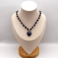 Image 2 of Sodalite Heart Necklace