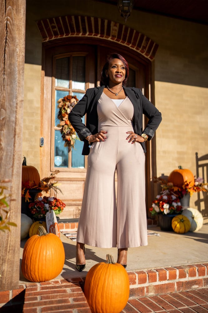 Image of Sleeveless Jumpsuit