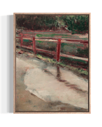 Image 3 of Painting / maleri / "Islands Brygge – Malerdrømme og tankestreger – Pyt #4" / 30x40 cm