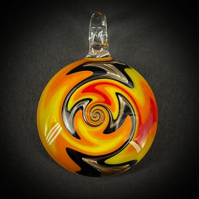 Image of Reversable Spiral Pendant 5
