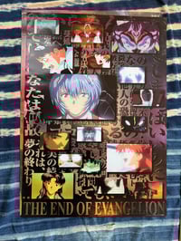 Original 90s Neon Genesis Evangelion Poster 38