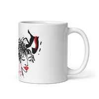 Image 2 of White glossy mug 87645