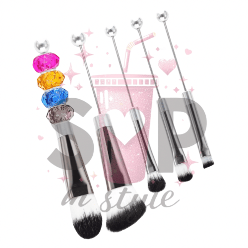 Beadable Makeup Brushes