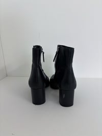 Image 5 of Zara black leather boots // 37