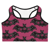 Image 1 of 3 eyed Bats Sports bra 