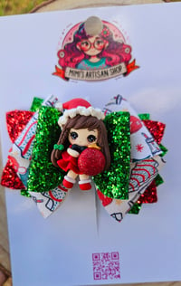 Image 1 of Christmas hairbow 