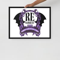 Image 2 of R.E. Sargent Logo Framed poster