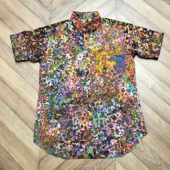 Image of 17 Takefumi Omori Button Down Shirt Size  XXL