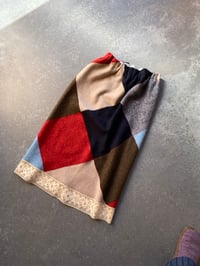 Image 1 of harlequin wool felt skirt 
