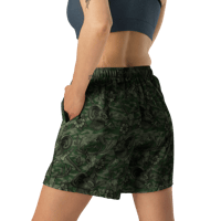 Image 4 of Jungle Camo Unisex Athletic Shorts
