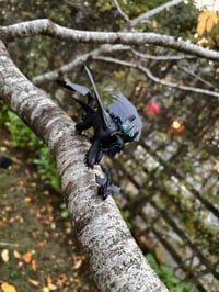 Image 4 of Mama Night Dragon with Babies - Sculpture SET