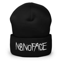 Image 1 of N8NOFACE Scratch Logo Cuffed Beanie (+ more colors)