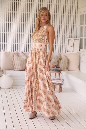 Image of Heirloom Print Endless Summer Maxi Dress. By JAASE