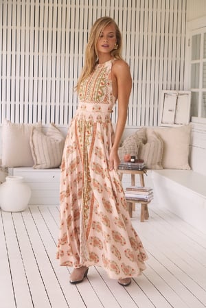 Image of Heirloom Print Endless Summer Maxi Dress. By JAASE 