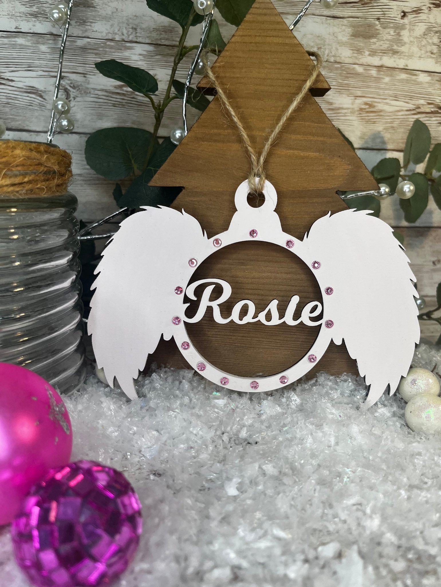 Image of Angel Wings Bauble