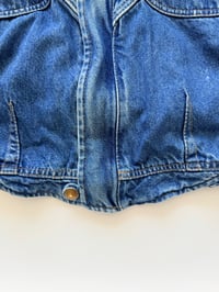 Image 4 of Oilily Vintage Denim Bomber Jacket Size 128 7 - 8 years 
