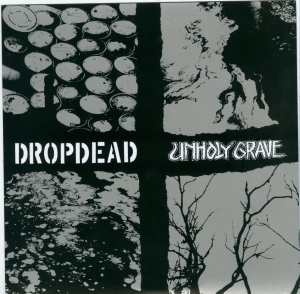 Image of Dropdead / Unholy Grave "split" 7" (Color)