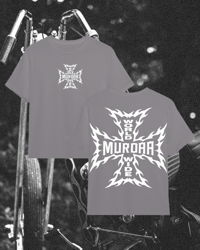 Murdaa worldwide grey tee 