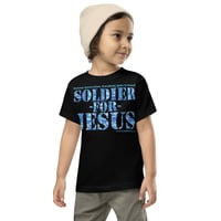 Image 2 of Soldier For Jesus ICE Toddler Short Sleeve Tee