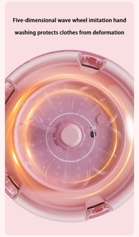 Image 13 of Mini Laundry Cup 1L Wireless Portable Underwear&Socks Automatic Washing Machine Rechargeable