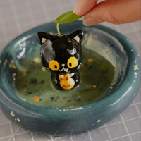 Image 1 of Black Kittie Trinket