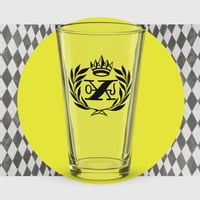 Shaker pint glass