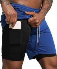 Image 4 of Men’s PERFORMANCE 2-IN-1 SHORTS