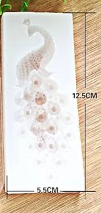 Image 4 of Peacock magnet or Broach