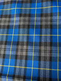 Blue and Yellow Tartan