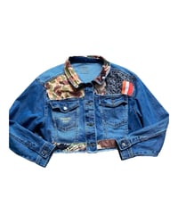 Image 1 of Jungle Patch Cropped Jacket