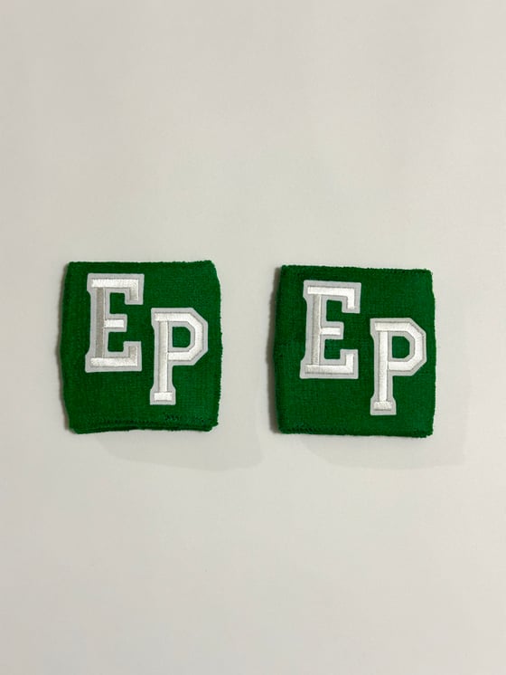 Image of Enigma Project University Letters Wrist Bands.