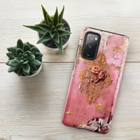 Image 11 of Pastel Pink Tattered Texture Rose Gold Goth Lolita Kawaii Inspired Tough case for Samsung®