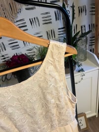 Image 4 of NWT vintage Arden B low V back dress 