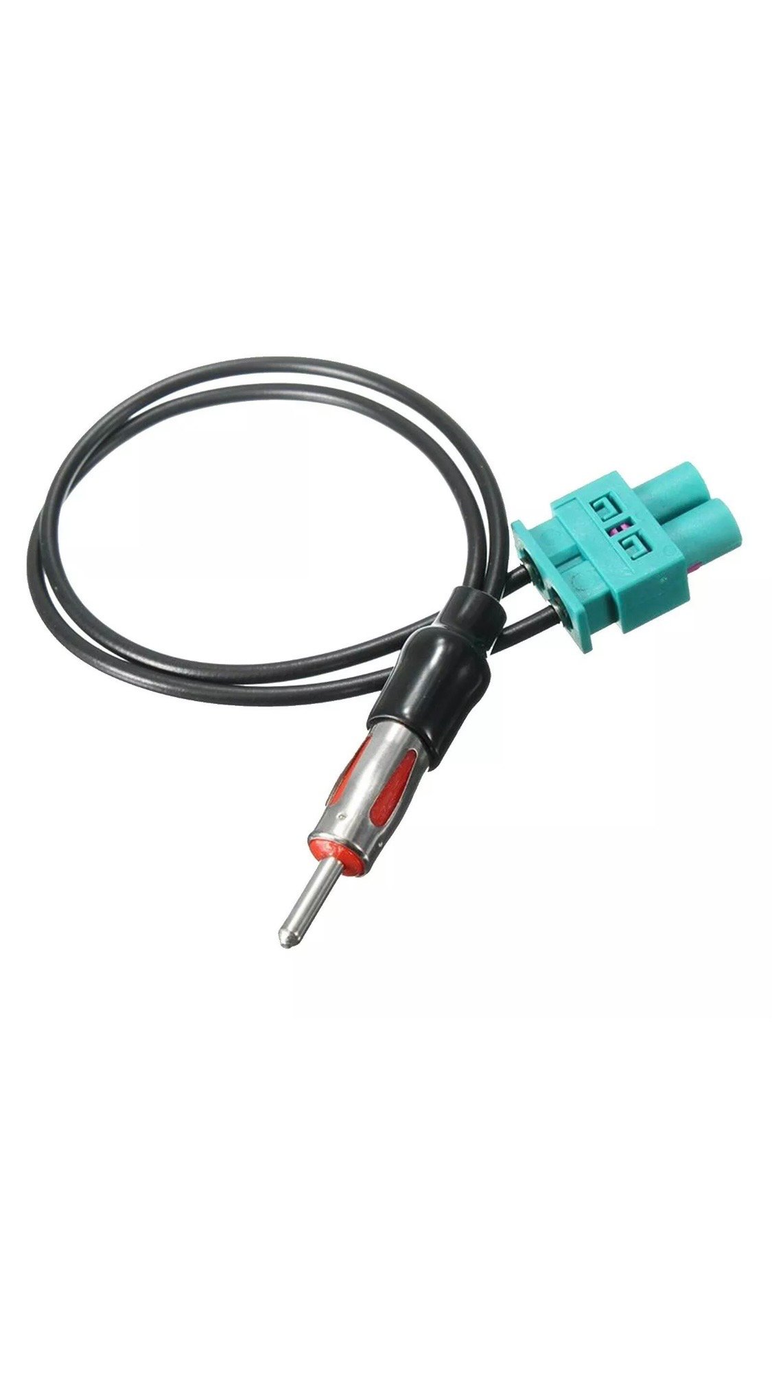 Adattatore Antenna Fakra A DIN 150 Ohm | Doppia Spina Per Audi, VW, Seat, Skoda | Per Autoradio Aftermarket - Foto 4