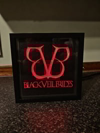 Image 4 of Black veil brides 6x6 inch  carvicture 