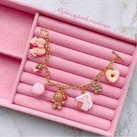 Image 1 of Gingerbread Sweets Charm Bracelet