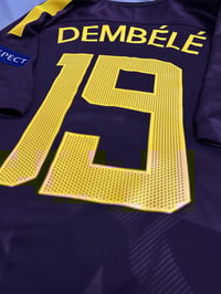 Image 8 of Tottenham Hotspur “DEMBÉLÉ 19” 2017/18 Third Shirt + UCL patches, L